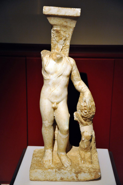 Statue of Dionysos from Cyrene