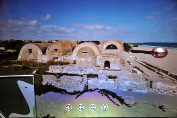 The Hunting Baths on the edge of Leptis Magna