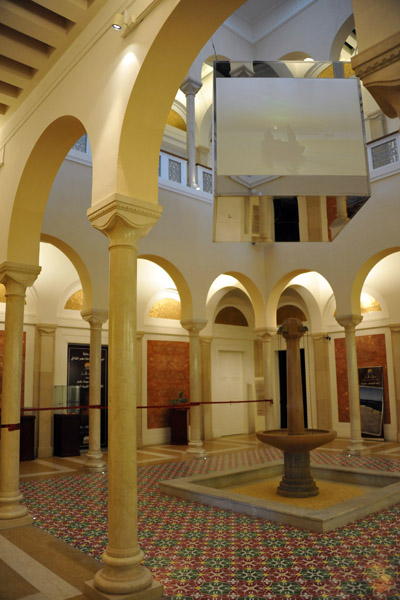 Fountain court, Museum of Libya