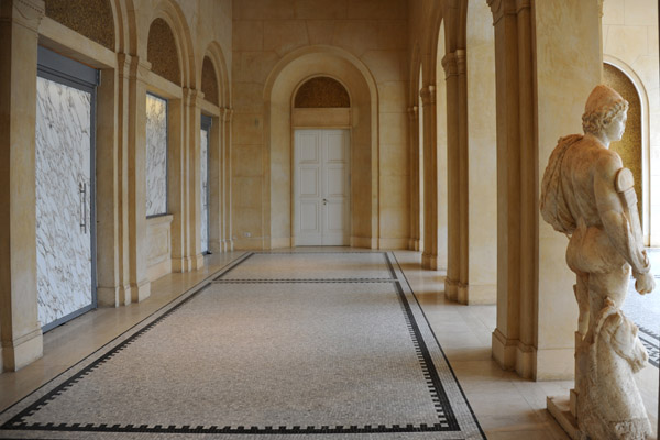 Front porch of the Museum of Libya