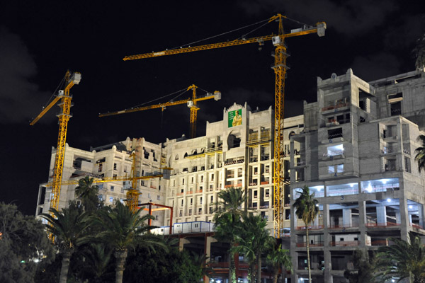 Al Ghazala Intercontinental Hotel, under construction (December 2010), Tripoli