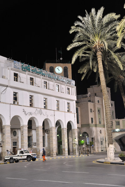 Green Square at night, Tripoli