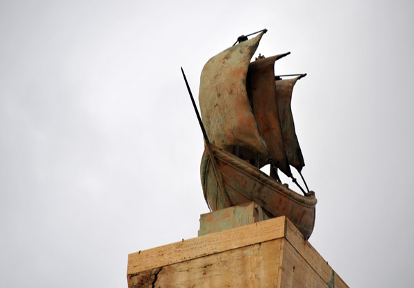 Column in front of Tripoli Castle, Green Square