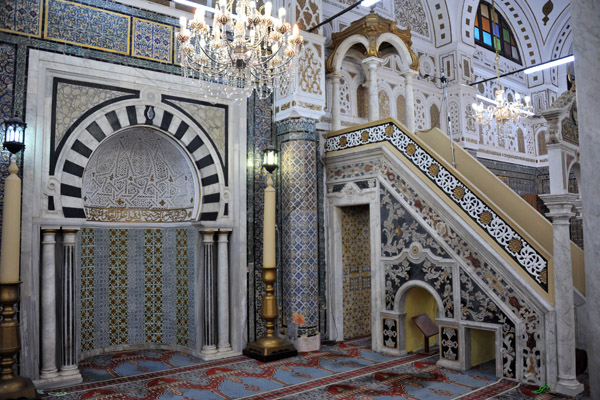 Mihrab and Minbar, Ahmed Pasha Karamanli Mosque