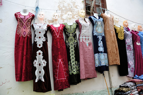 Colorful women's dresses, Tripoli