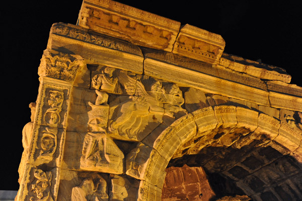 Detail of the Arch of Marcus Aurelius, Tripoli Medina