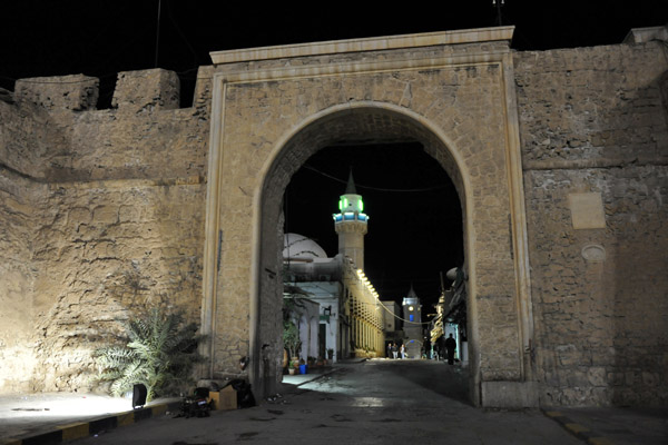 Gate to the Souq Al Mushir in the Tripoli Medina off Green Square