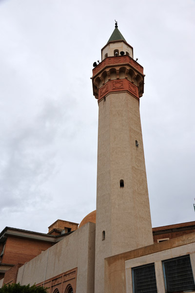 Minaret of the mosque at Clock Tower Square