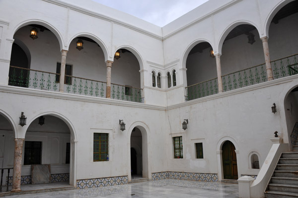 Courtyard built by the ruling family Al Qurmanlyah, who ruled Libya 1711-1835