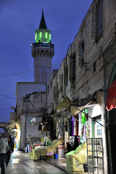 Tripoli Medina as night falls