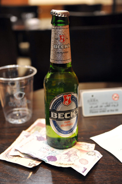 Becks Near-Beer, Tripoli, Libya