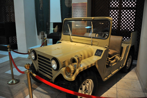 Jeep used by Gadhafi