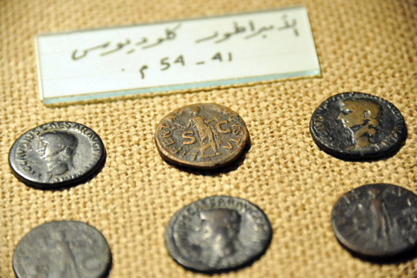 Coins of the Emperor Claudius, r. 41-54 AD