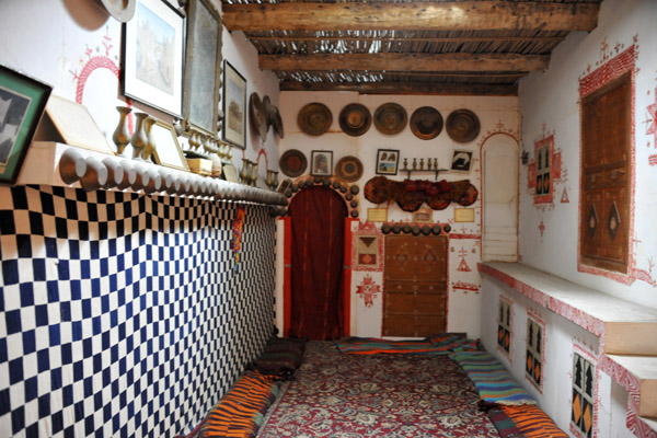Interior of a traditional home from Ghadames