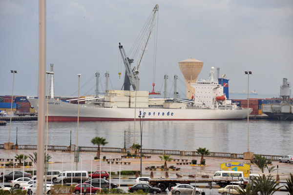 Sea Trade Hope Bay at the Port of Tripoli, December 2010
