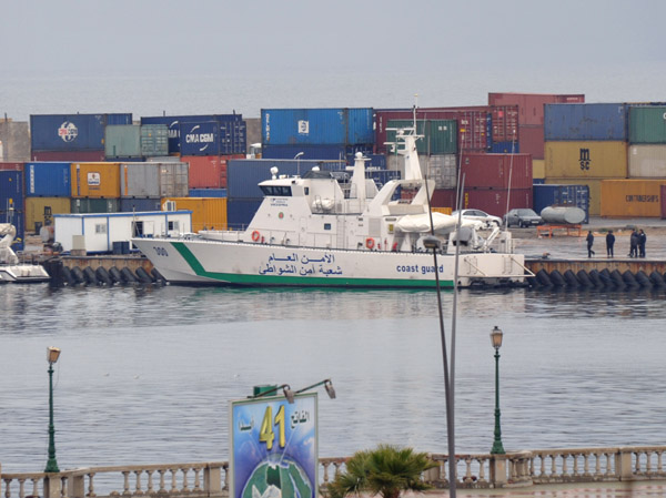 Italian-built Libyan Coast Guard vessel (300), Port of Tripoli