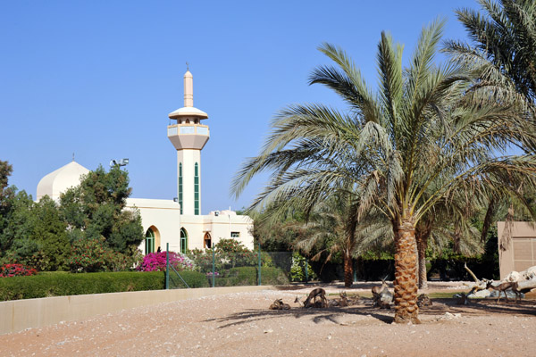 The mosque of Al Ain Wildlife Park