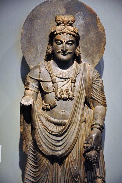 The Bodhisattva Maitreya, 200-350, Gandhara region (Pakistan)