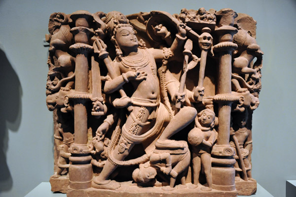 Shiva as the destroyer of the three cities of the demons, 1000-1100, Central India