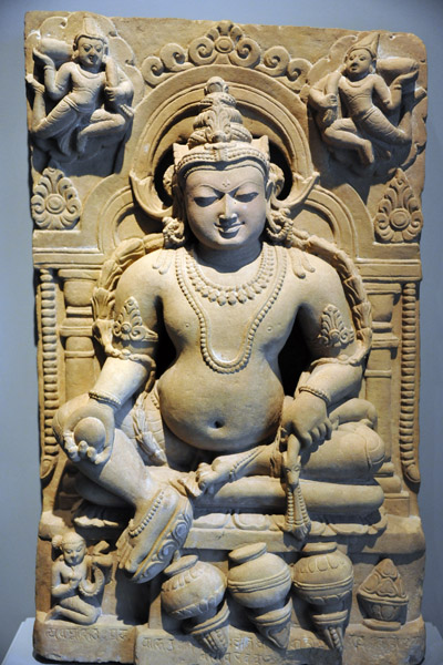 The deity Jambhala, 1000-1100, Uttar Pradesh or Bihar