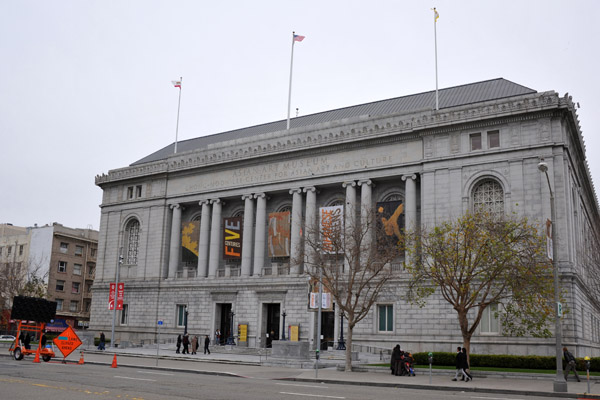 The Asian Art Museum moved into the former city library in 2003