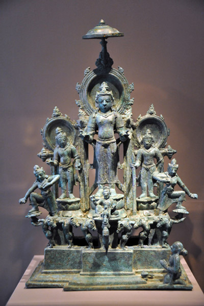 Hindu sun deity Surya, Central Java, 9th C.