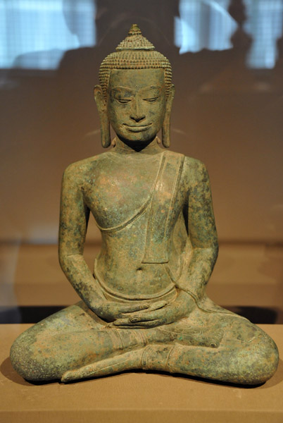 Seated Buddha, Cambodia 1200-1350