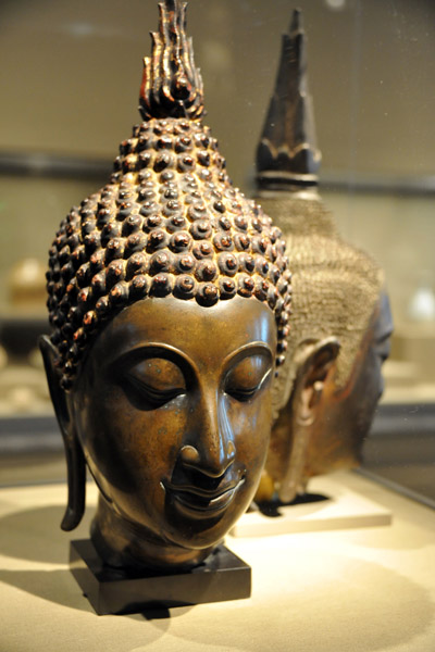 Head of a Buddha image, Sukhothai, 1350-1450