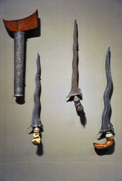 Indonesian daggers (Kris), 1850-1950