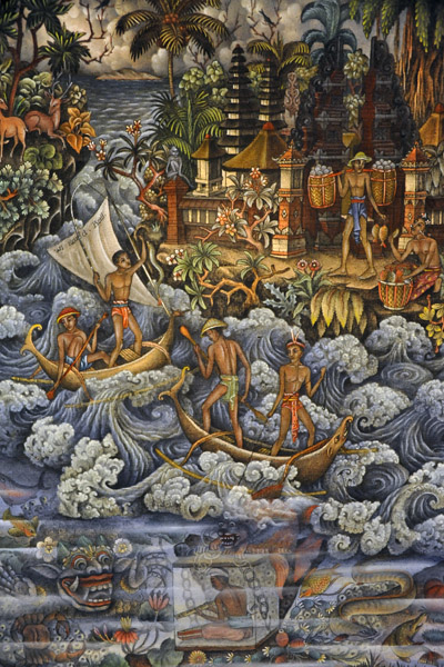 A Balinese folkdale by Wayan Karya, 1945-1955