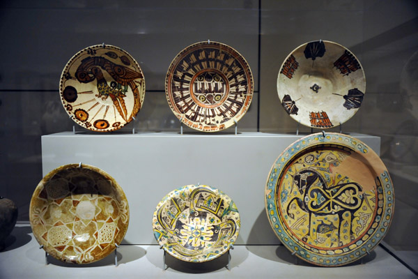 Collection of medieval Persian ceramics