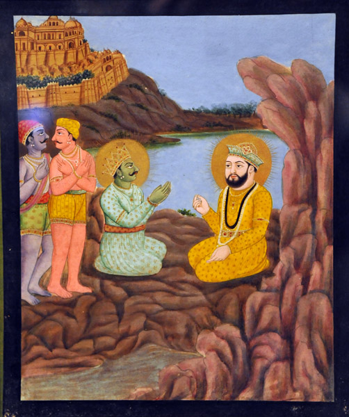 Guru Nanak's meeting with Raja Jamak, Lahore, Pakistan
