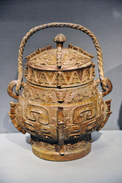 Ritual food vessel, Shang Dynasty, ca 1300-1050 BC