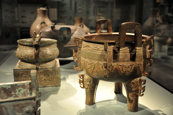 Ancient Chinese bronze vessels, Asian Art Museum