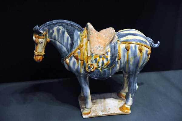 Horse with bridle, Tang Dynasty, 618-906 AD