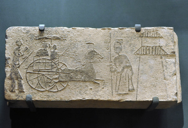 Tomb Tile, Eastern Han Dynasty, 25-220 AD