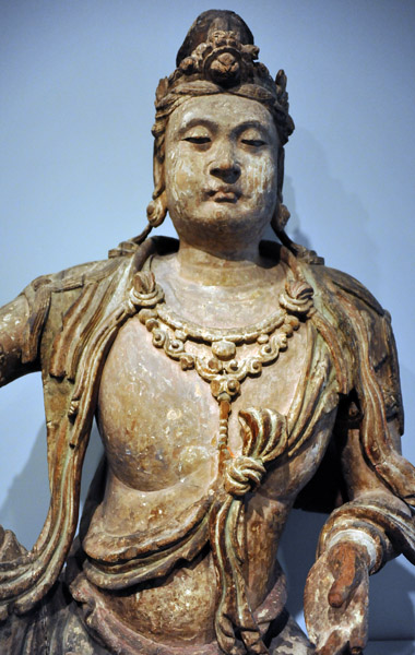 Wooden 11th C. Guanyin, Song Dynasty