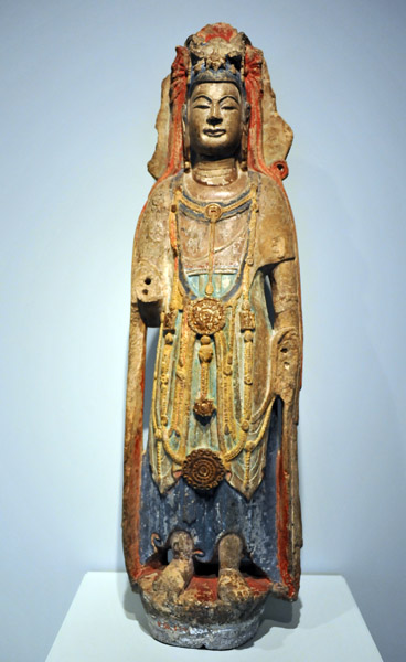 Limestone Bodhisattva, Sui Dynasty, 581-618 AD