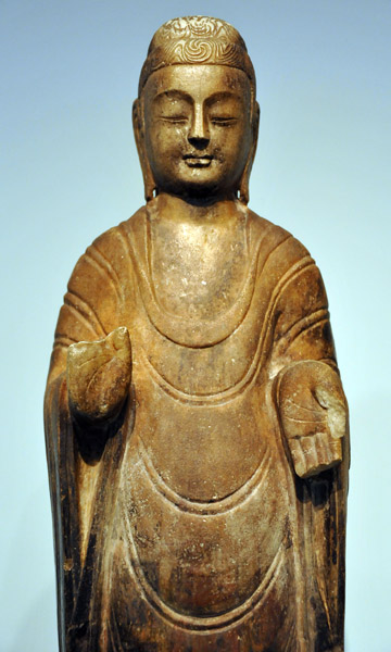 Marble Buddha, Northern Qi or Sui Dynasty, 6-7th C. AD