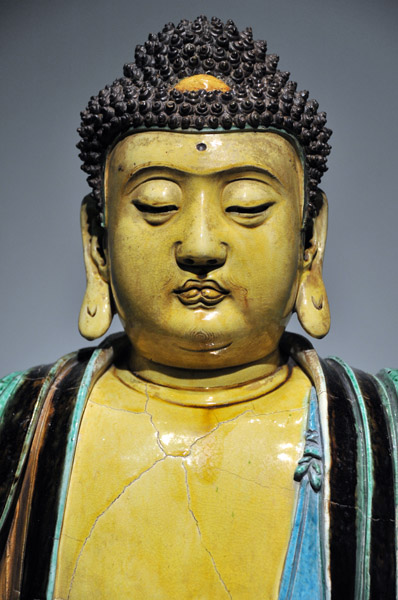 Seated Buddha, 16th C. Shanxi or Henan province, Ming dynasty
