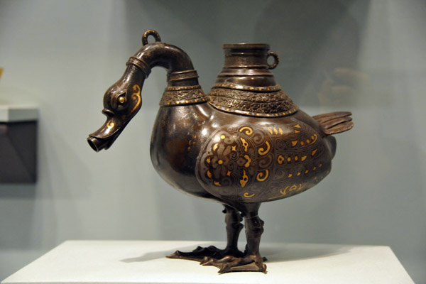 Vessel in the shape of a duck, Song Dynasty or later