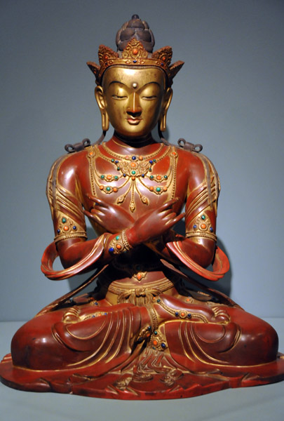 The Buddhist deity Vajradhara, 18th C. Qing
