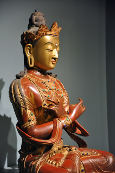 The Buddhist deity Vajradhara, 18th C. Qing