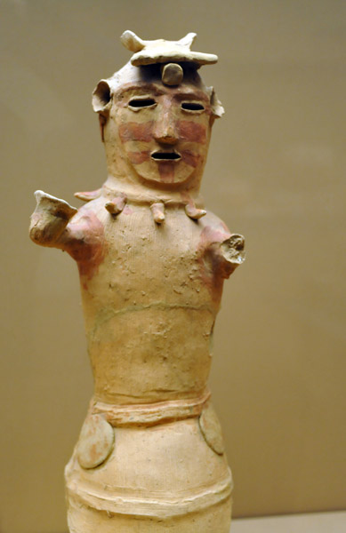 Haniwa in the form of female shaman, Kofun period (300-552)