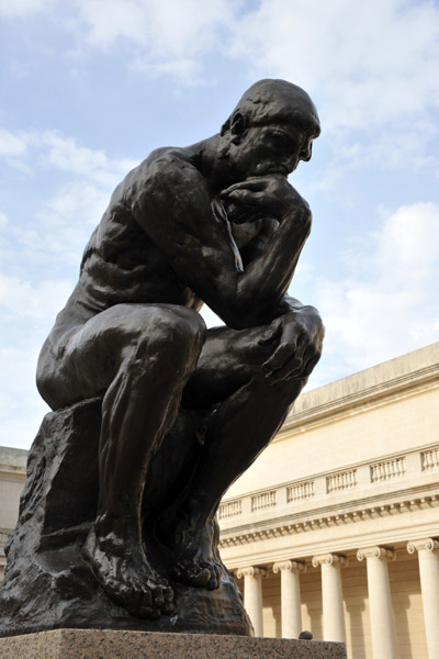 Rodin's The Thinker (Le Penseur), Legion of Honor Courtyard