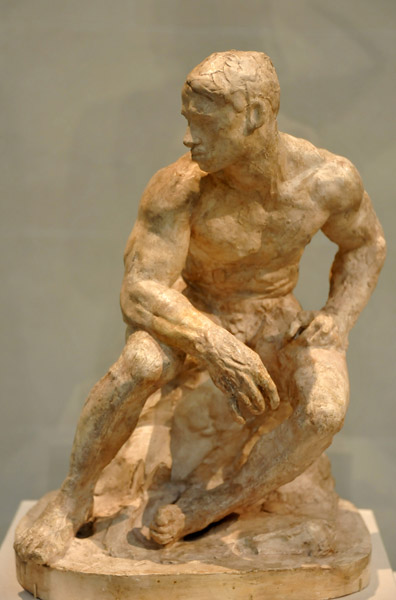 The Athlete, Auguste Rodin, ca 1901-1904