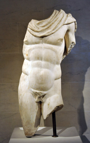 Torso of Hermes after Polykleitos, Roman, 2nd C. AD