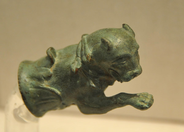 Protome in the shape of a panther, Roman, 1st-2nd C. AD