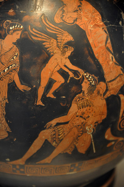 Aphrodite, Hermes, Apollo, Artemis