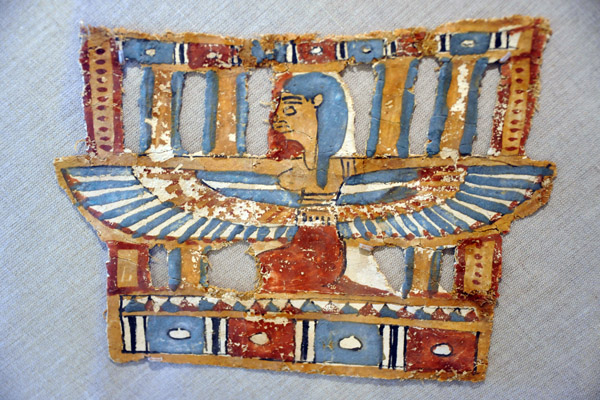 Mummy pectoral, Fayum, Ptolemaic Egypt, 332-30 BC